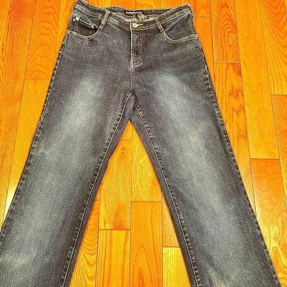 EXPRESS STRETCH JEANS SIZE 9/10 - Picture 2 of 7